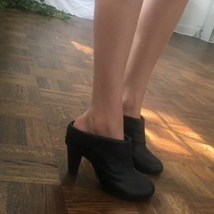 Steve Madden Genuine Leather high-heel booties